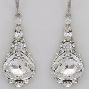 Bridal Crystal Drop Earrings Haute Bride